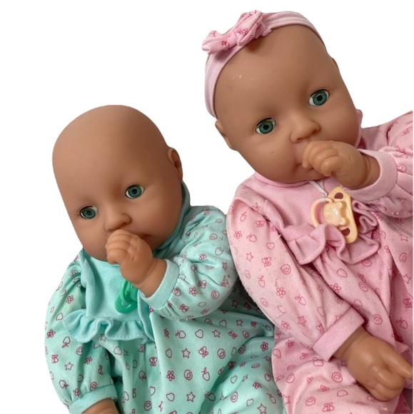 Twin Baby Dolls Set – Boy & Girl | lullababydolls.com Twin Baby Doll Set Boy & Girl Doll Bundle main image 1